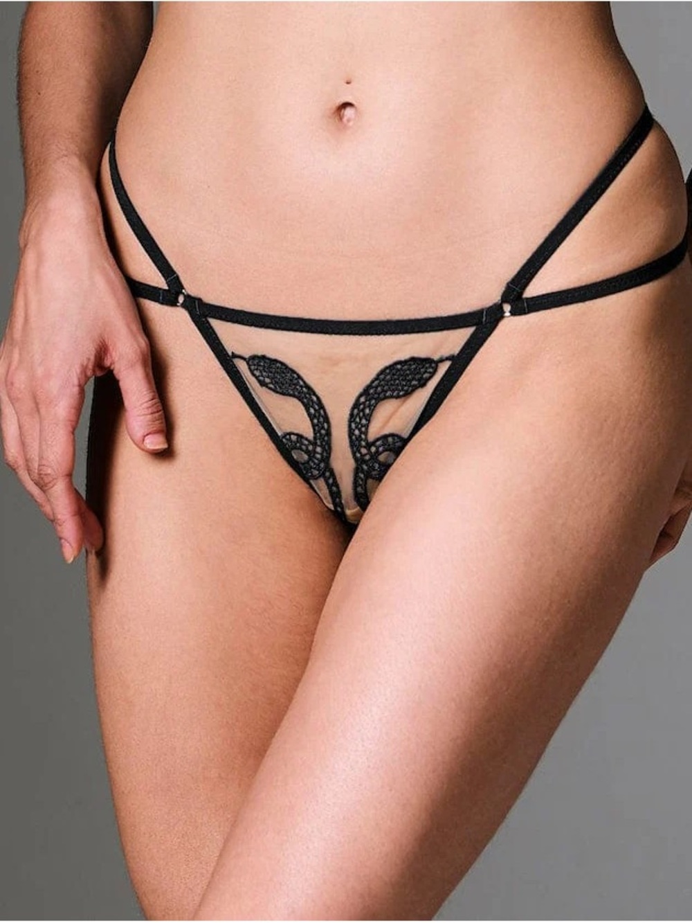 Thistle and Spire Medusa snake Bralette and matching thong set - Picture 2 of 8